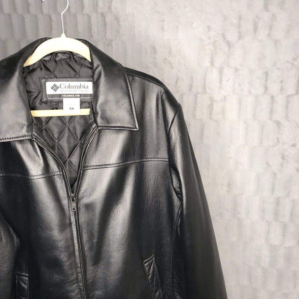 Columbia Men’s Leather Coat